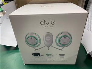 Elvie Stride Plus Hands-Free Electric, Quiet Double Breast Pump Brand New